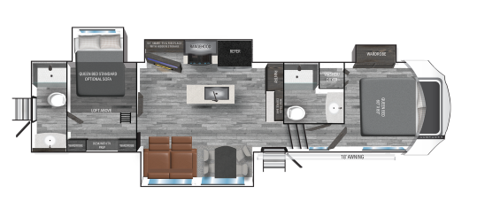 View 2025 Heartland Corterra CT 3.5 complete specs and manufacturer brochures