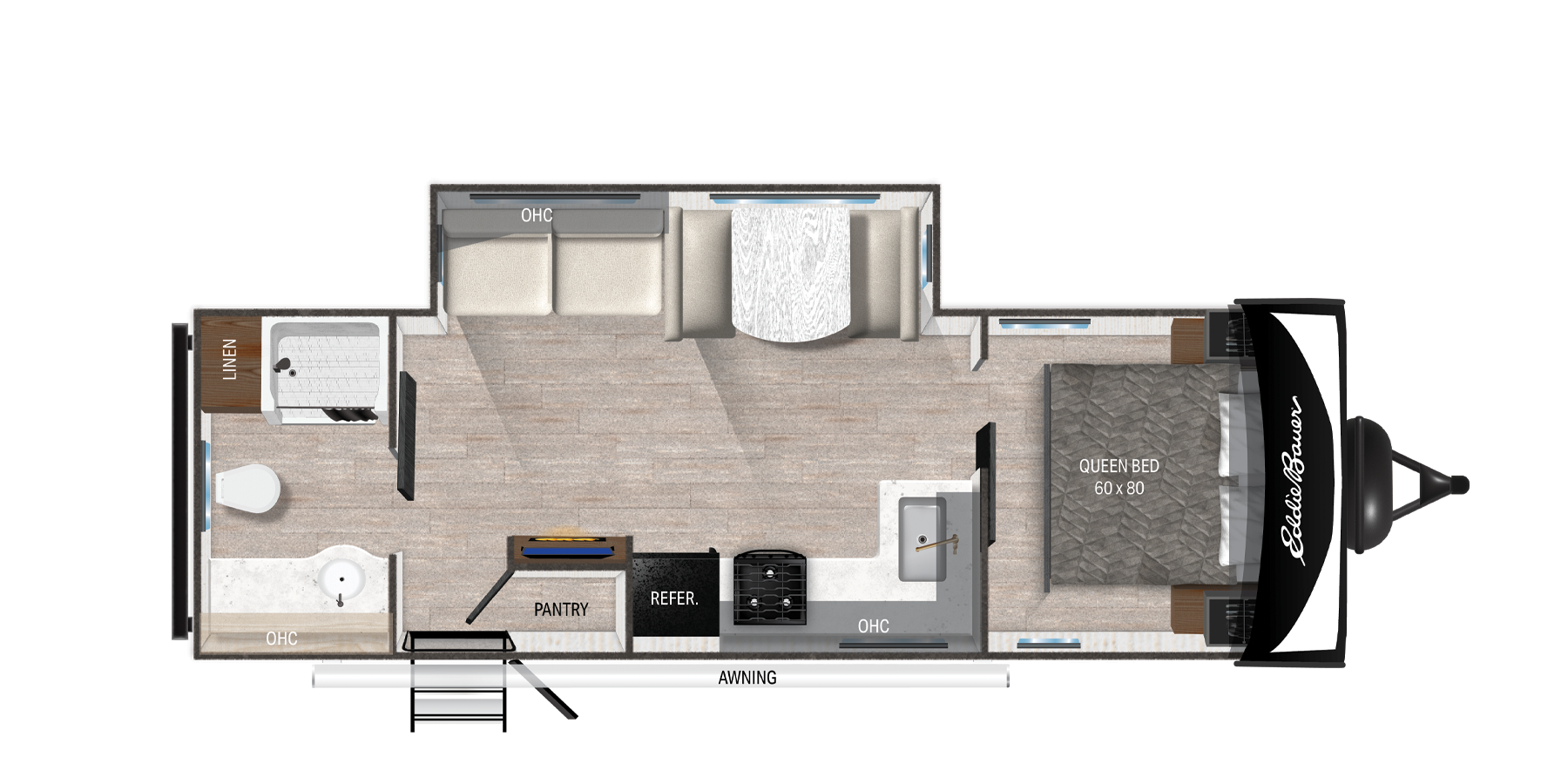 View 2025 Heartland Eddie Bauer EBL 260RB complete specs and manufacturer brochures