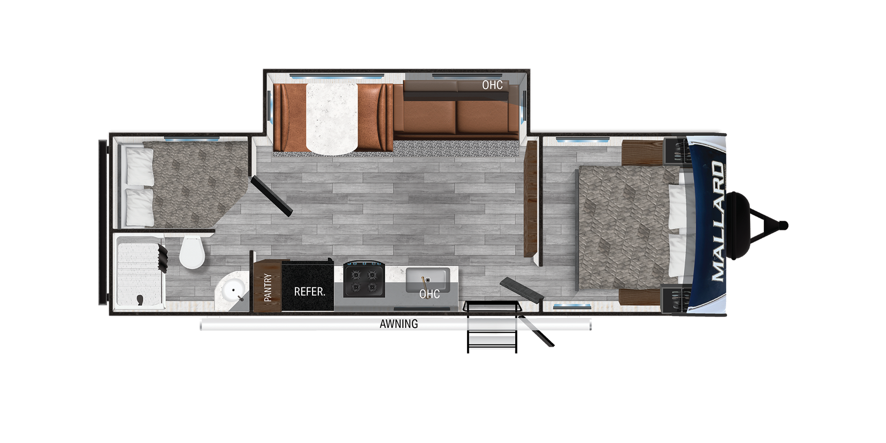 View 2025 Heartland Mallard T265BH complete specs and manufacturer brochures