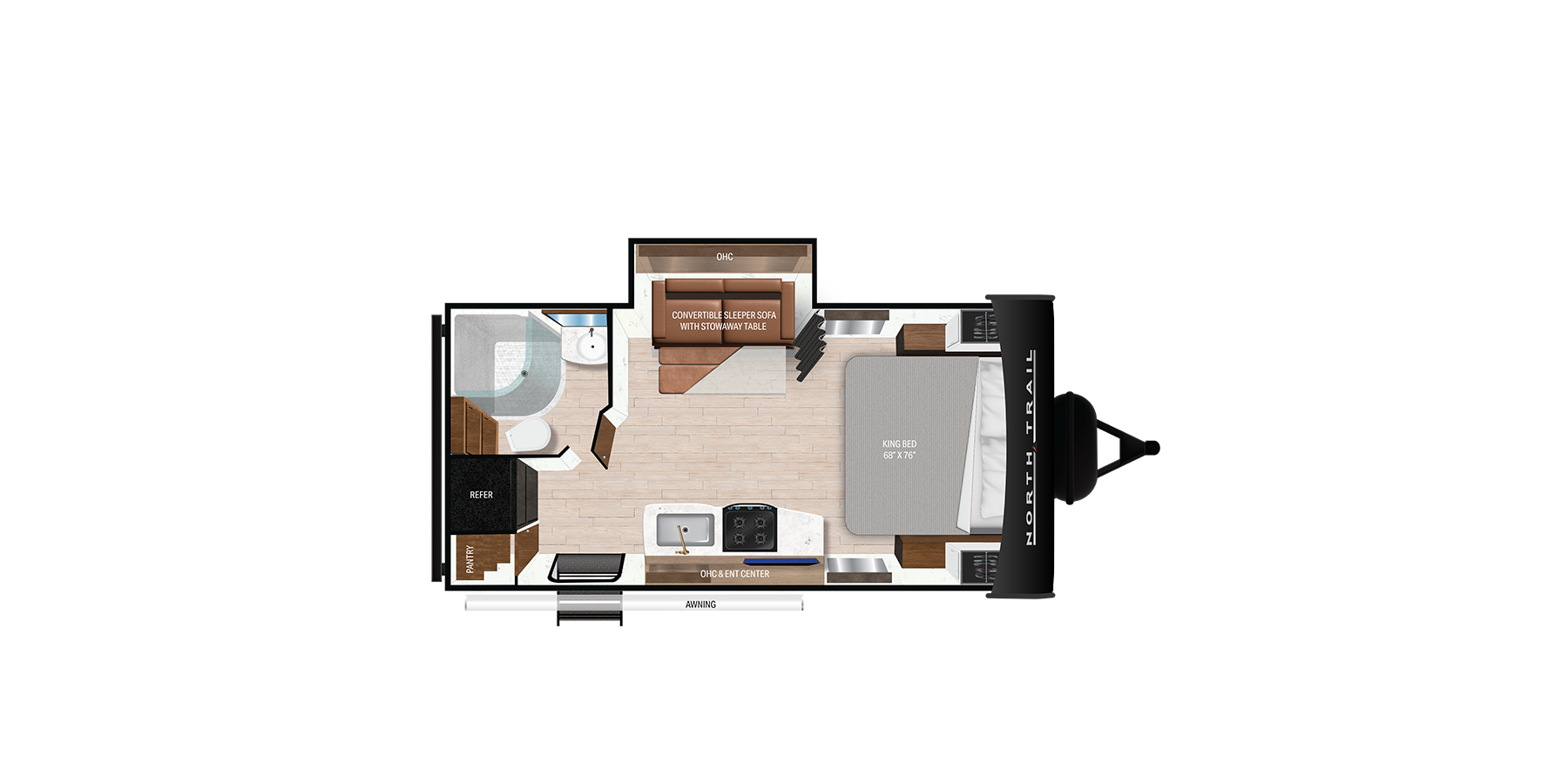 View 2025 Heartland North Trail 21RBSS complete specs and manufacturer brochures