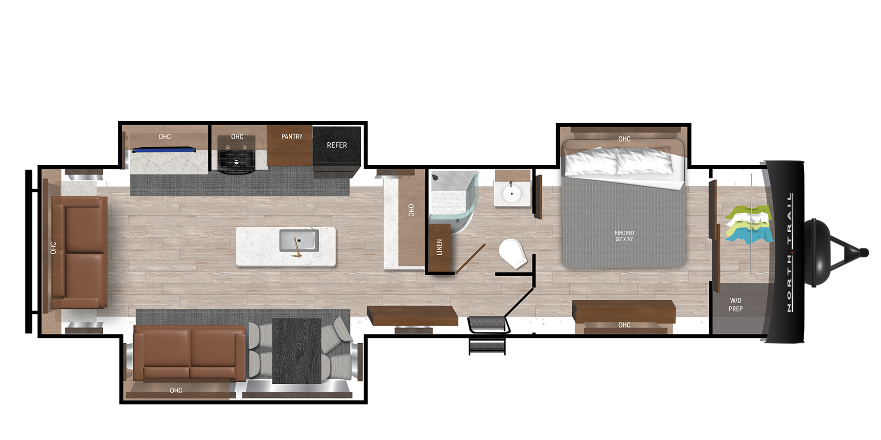 View 2025 Heartland North Trail 33RETS complete specs and manufacturer brochures
