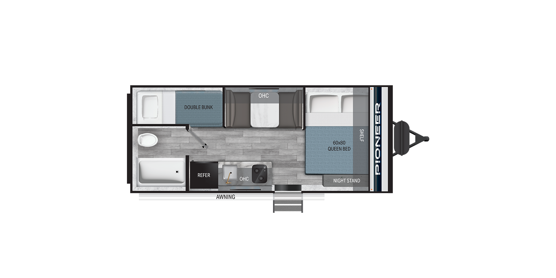 View 2025 Heartland Pioneer PI 17BH complete specs and manufacturer brochures