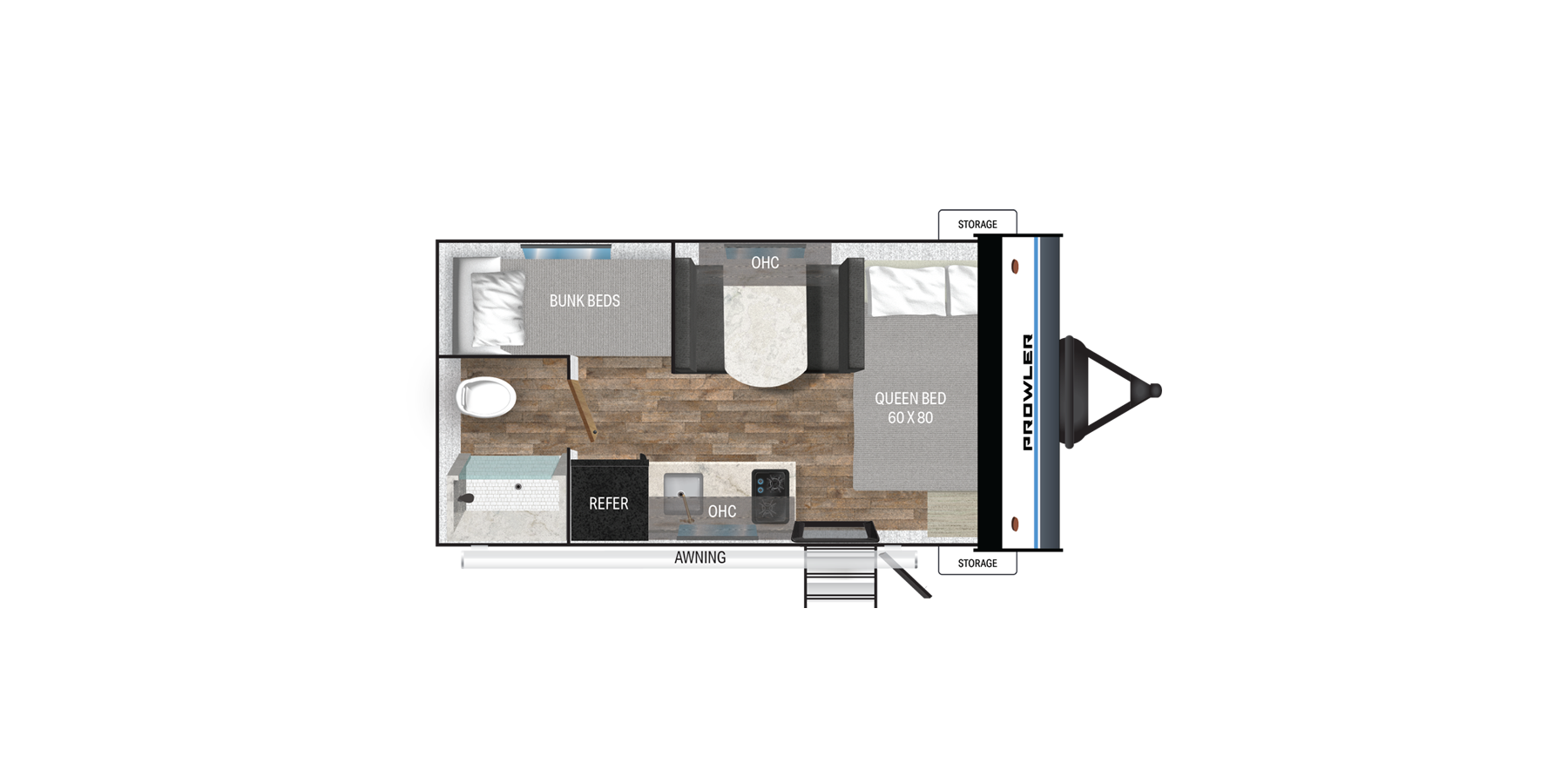 View 2025 Heartland Prowler Lynx 17BHX complete specs and manufacturer brochures