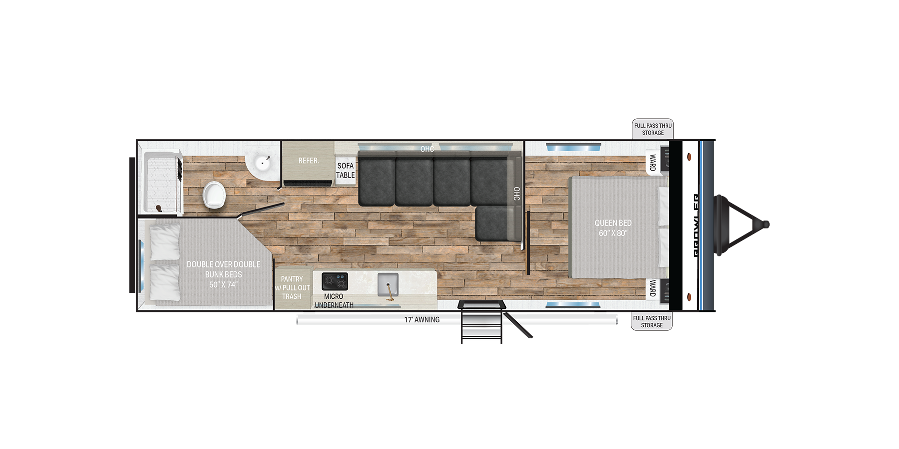 View 2025 Heartland Prowler Lynx 2511BHX complete specs and manufacturer brochures