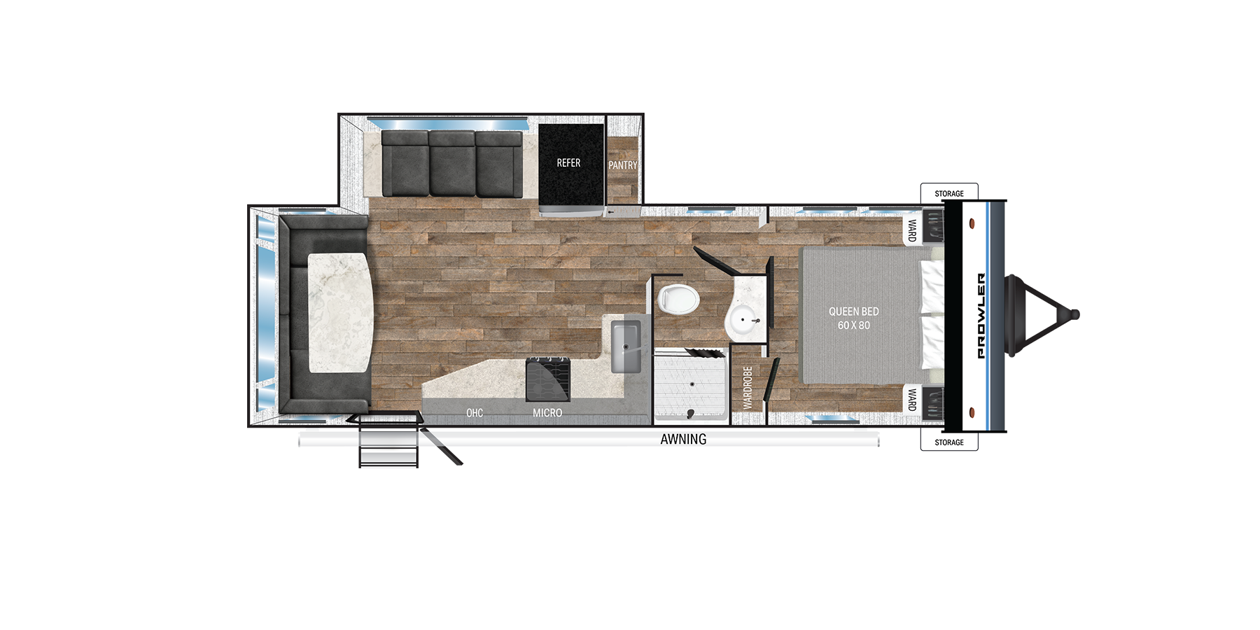 View 2025 Heartland Prowler Lynx 2611RLX complete specs and manufacturer brochures