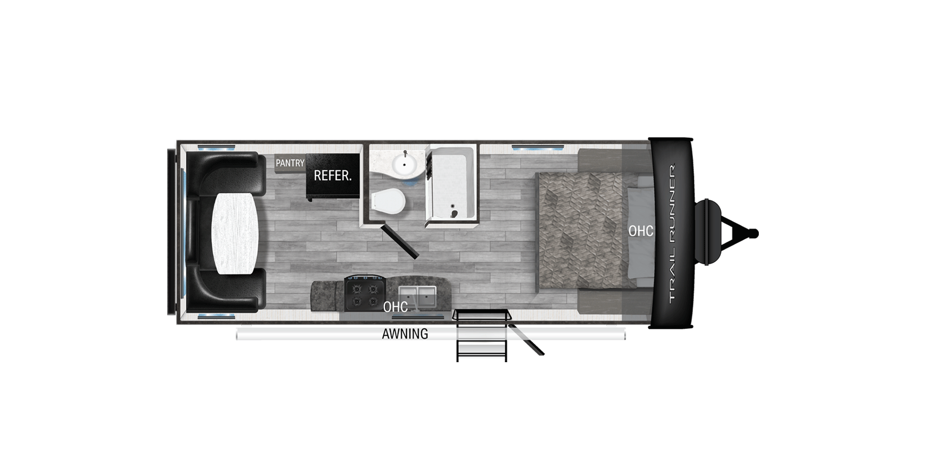 View 2025 Heartland Trail Runner 211RD complete specs and manufacturer brochures
