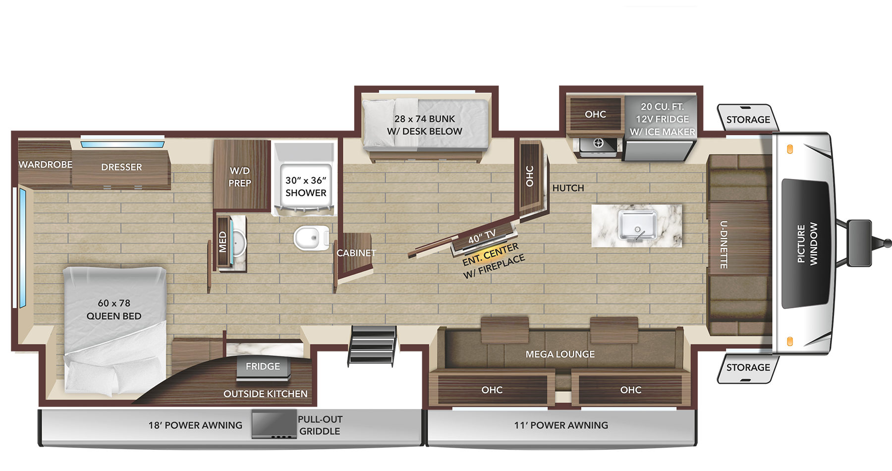 2025 Highland Ridge Open Range RV Specs Guide