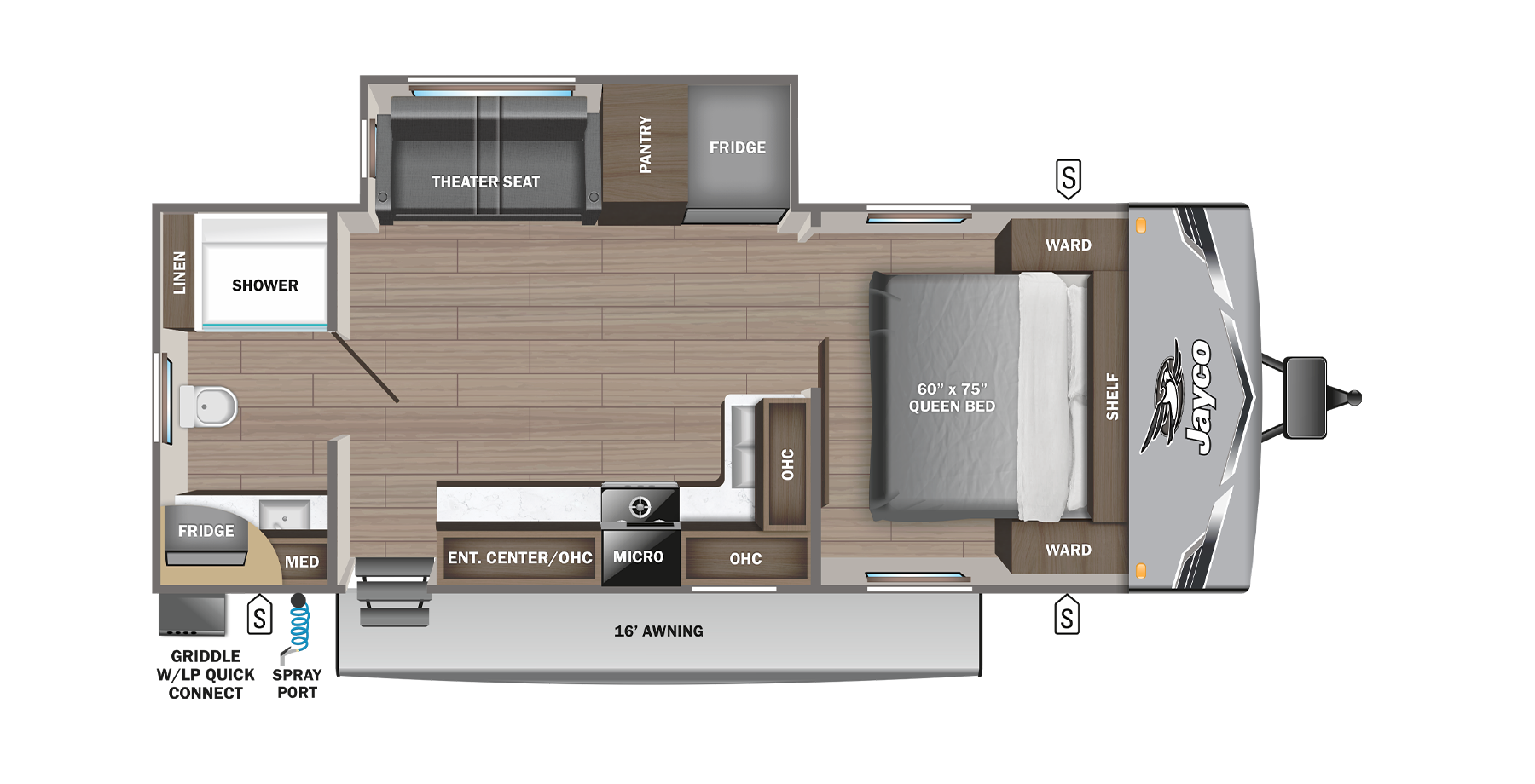 View 2025 Jayco Jay Flight 240RBSW complete specs and manufacturer brochures