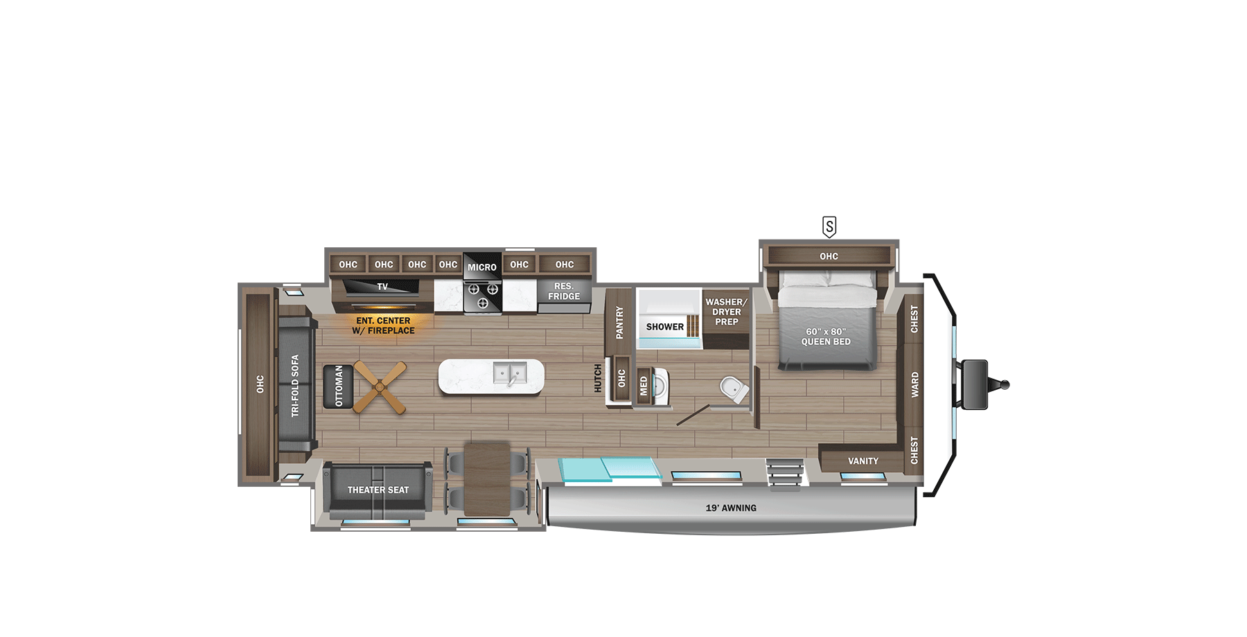 View 2025 Jayco Jay Flight Bungalow 40RLTS complete specs and manufacturer brochures