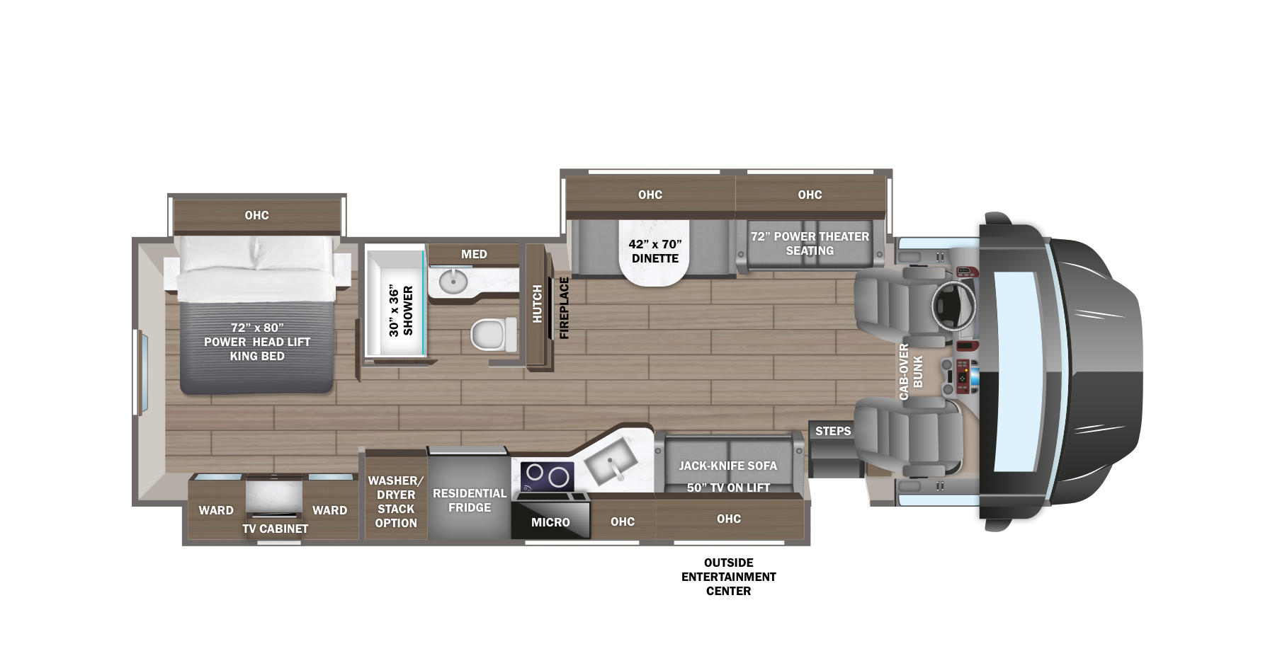 View 2025 Jayco Seneca Prestige 37M complete specs and manufacturer brochures