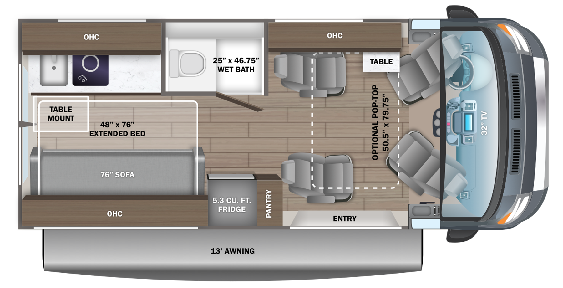 View 2025 Jayco Swift 20A complete specs and manufacturer brochures