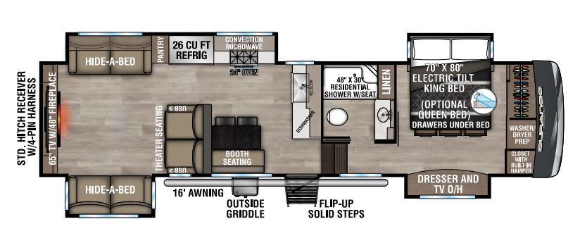 View 2025 K-Z Durango Gold G360REQ complete specs and manufacturer brochures