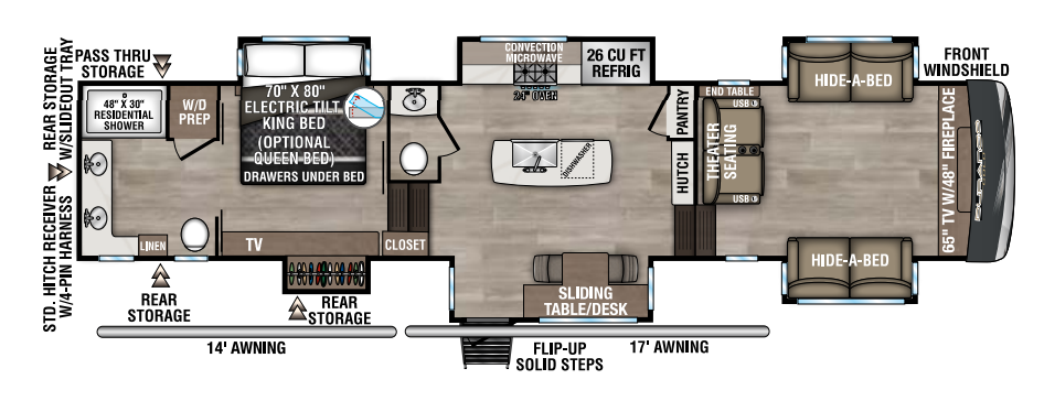 View 2025 K-Z Durango Gold G388FLS complete specs and manufacturer brochures