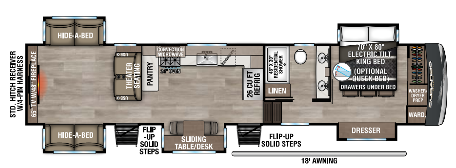 View 2025 K-Z Durango Gold G393MKF complete specs and manufacturer brochures