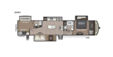 View 2025 Keystone Alpine 3720MD complete specs and manufacturer brochures