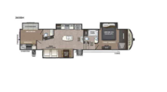 View 2025 Keystone Alpine 3790FK complete specs and manufacturer brochures