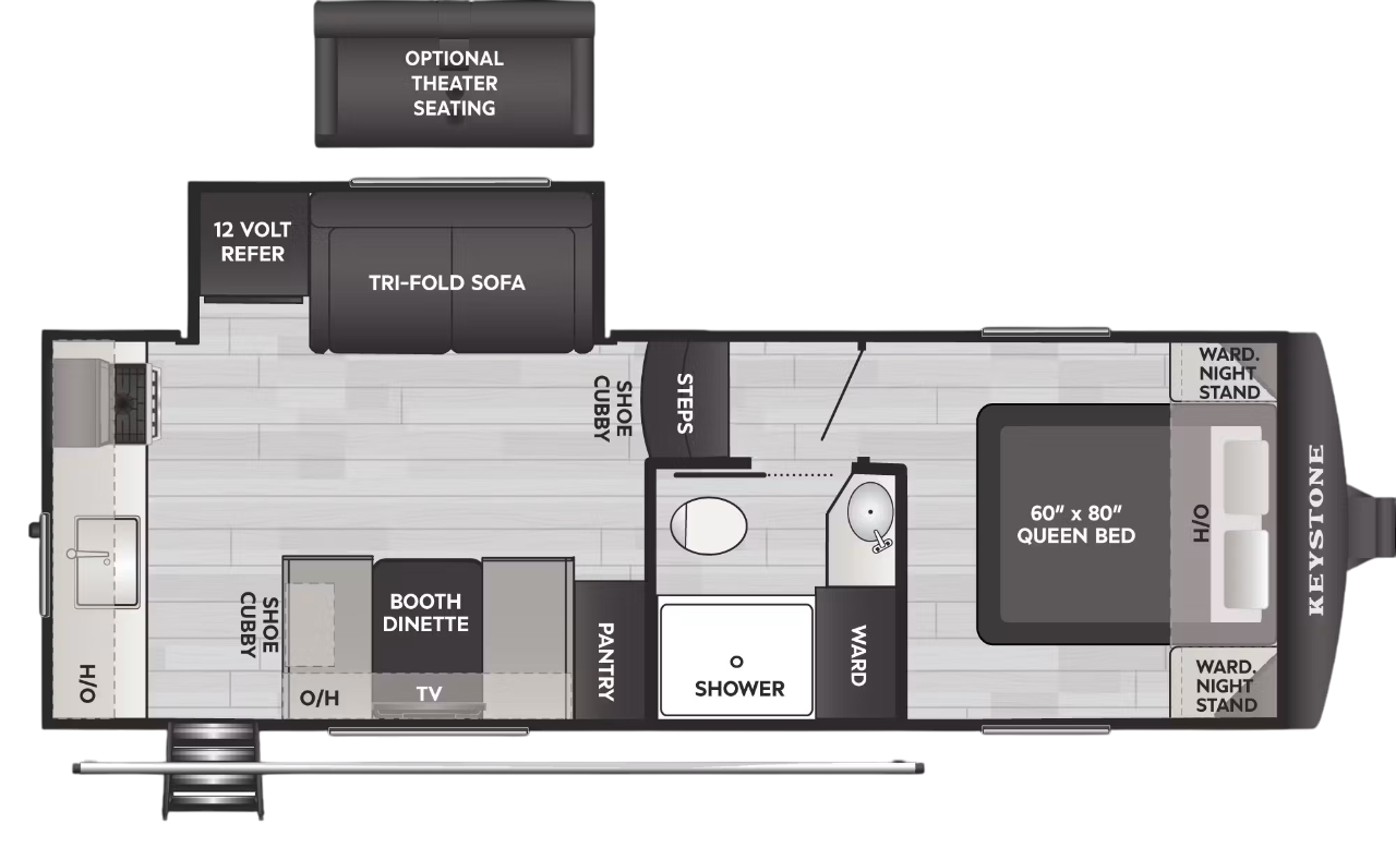 View 2025 Keystone Arcadia Select 21SRK complete specs and manufacturer brochures