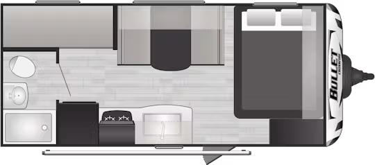 View 2025 Keystone Bullet Crossfire 1700BH complete specs and manufacturer brochures