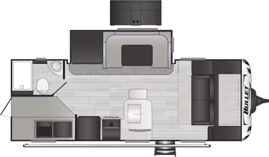View 2025 Keystone Bullet Crossfire 2210BHWE complete specs and manufacturer brochures