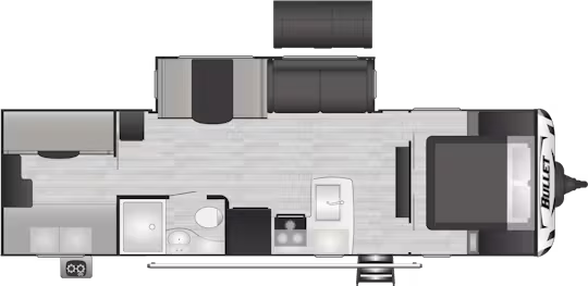 View 2025 Keystone Bullet Premium 287QBSWE complete specs and manufacturer brochures