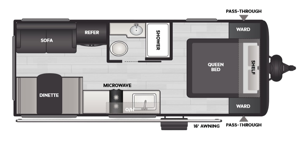 View 2025 Keystone Coleman 19R complete specs and manufacturer brochures