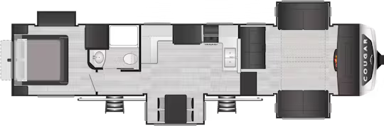 View 2025 Keystone Cougar 354FLS complete specs and manufacturer brochures