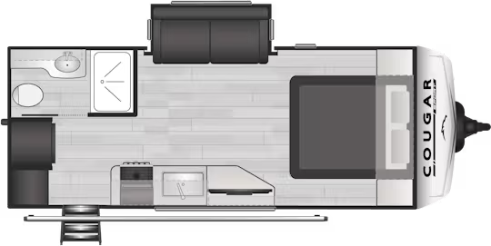 View 2025 Keystone Cougar Half-Ton 1900RBWE complete specs and manufacturer brochures