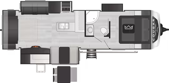 View 2025 Keystone Cougar Half-Ton 29RLKWE complete specs and manufacturer brochures