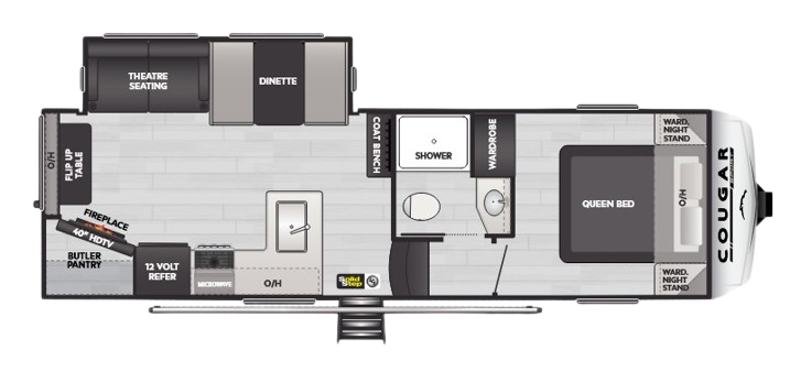 View 2025 Keystone Cougar Sport 2400RE complete specs and manufacturer brochures