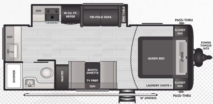 View 2025 Keystone Hideout Cottage 22MLS complete specs and manufacturer brochures
