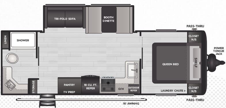 View 2025 Keystone Hideout Cottage 24RBSWE complete specs and manufacturer brochures
