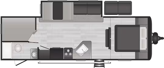 View 2025 Keystone Hideout Cottage 26BHS complete specs and manufacturer brochures