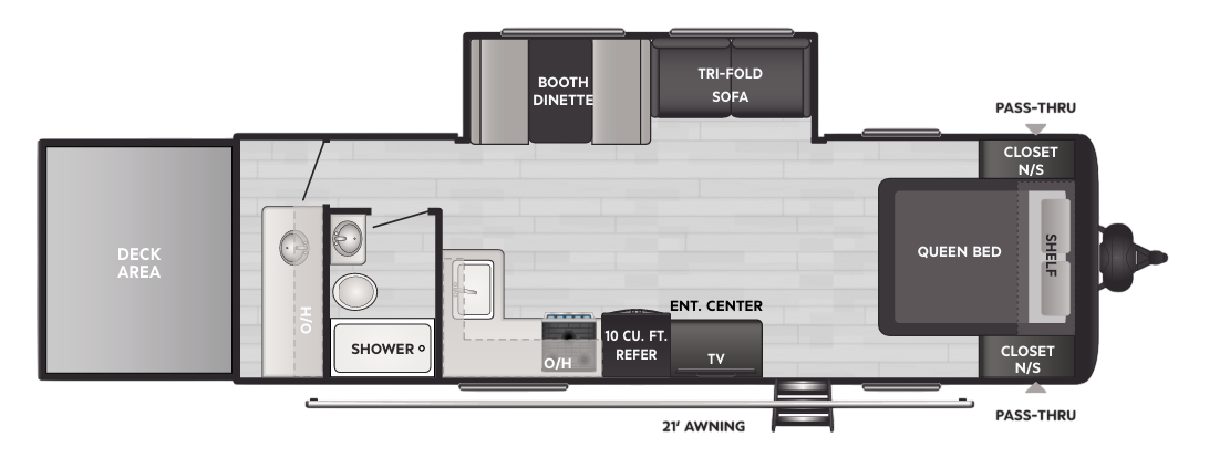 View 2025 Keystone Hideout Cottage 26PATIO complete specs and manufacturer brochures