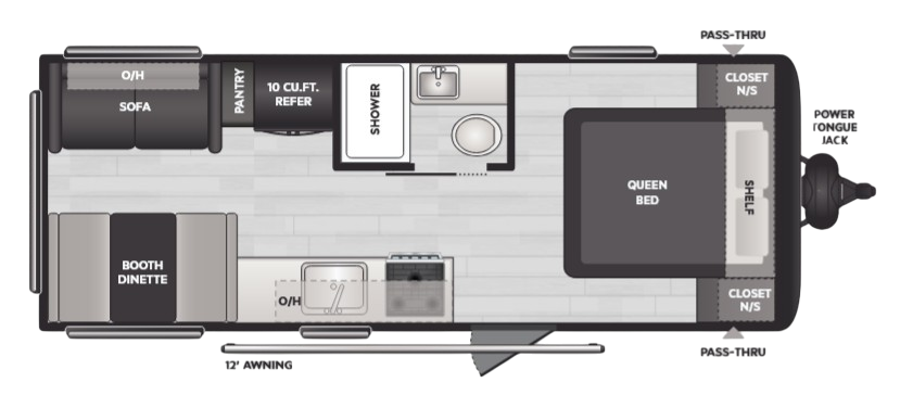 View 2025 Keystone Hideout Sport 200RLWE complete specs and manufacturer brochures