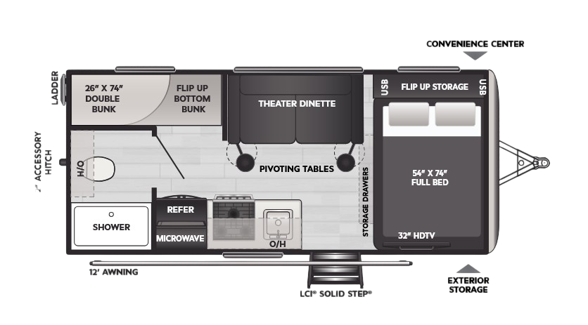 View 2025 Keystone Outback OBX 17BH complete specs and manufacturer brochures