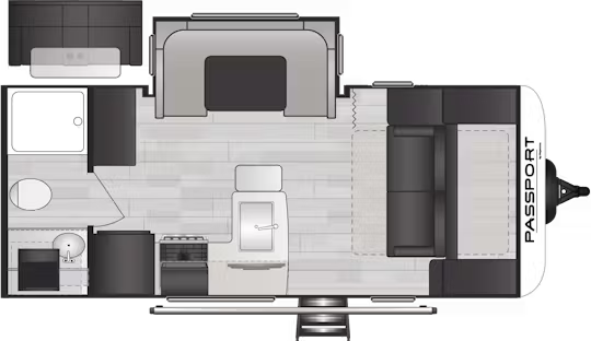 View 2025 Keystone Passport SL Series 189RB complete specs and manufacturer brochures