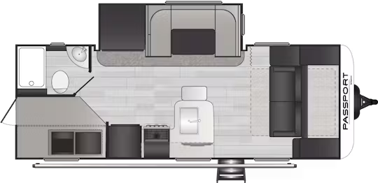 View 2025 Keystone Passport SL Series 221BH complete specs and manufacturer brochures