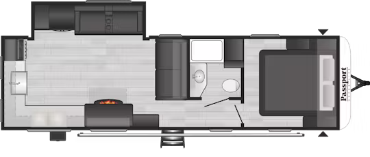 View 2025 Keystone Passport SL Series 2700RK complete specs and manufacturer brochures
