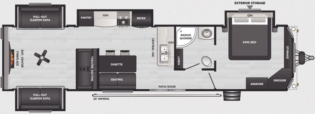 View 2025 Keystone Retreat 391RDEN complete specs and manufacturer brochures