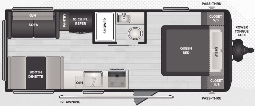 View 2025 Keystone Springdale Classic 200RLC complete specs and manufacturer brochures