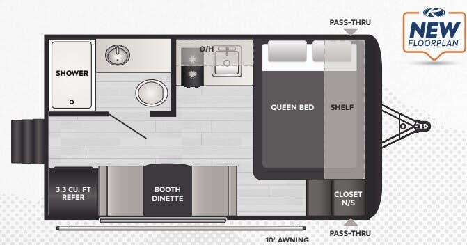 View 2025 Keystone Springdale Mini 1400RE complete specs and manufacturer brochures