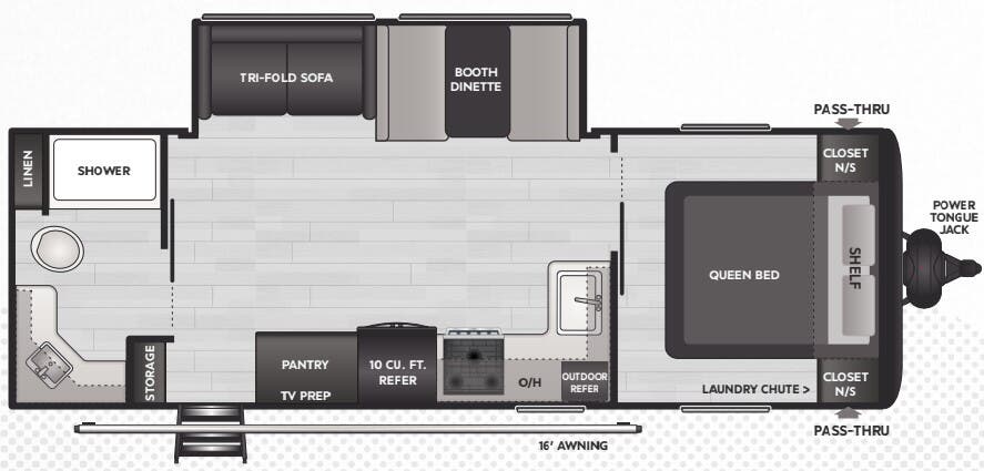 View 2025 Keystone Springdale Villa 240RB complete specs and manufacturer brochures