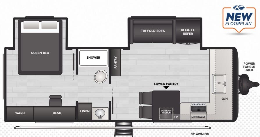 View 2025 Keystone Springdale Villa 241FK complete specs and manufacturer brochures