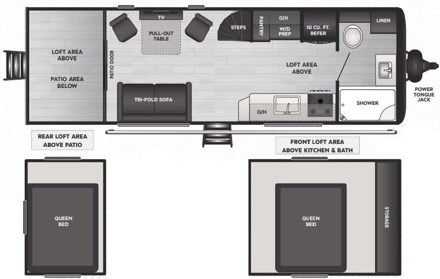 View 2025 Keystone Springdale Villa 245ML complete specs and manufacturer brochures