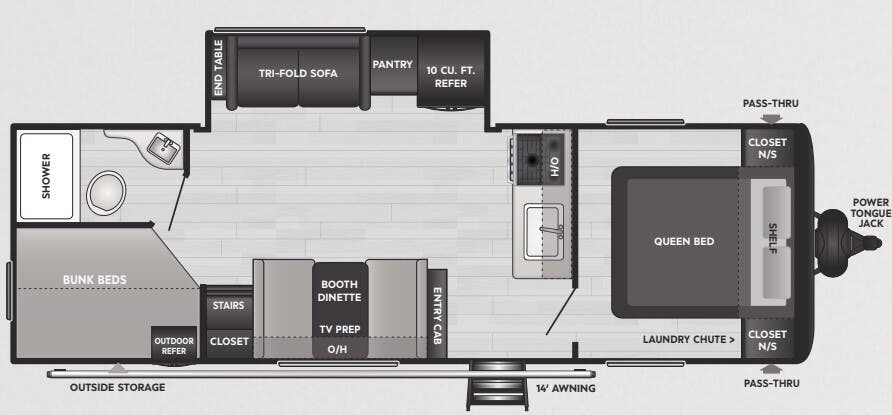 View 2025 Keystone Springdale Villa 250BH complete specs and manufacturer brochures