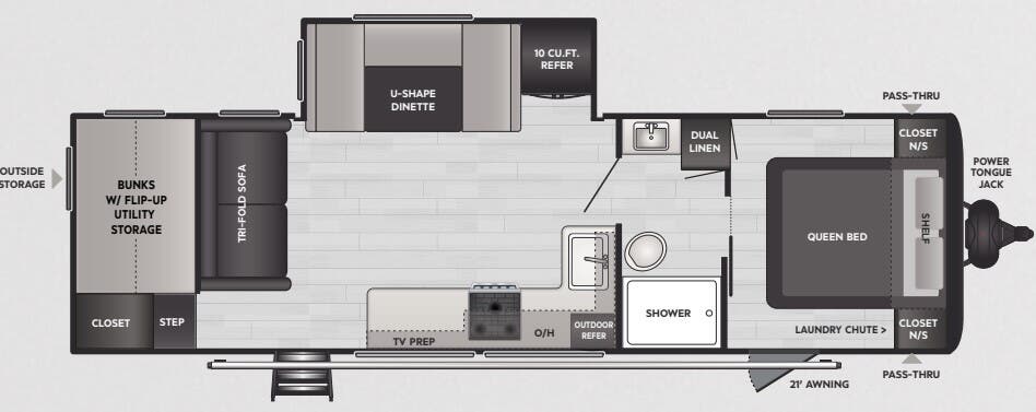 View 2025 Keystone Springdale Villa 286BHU complete specs and manufacturer brochures