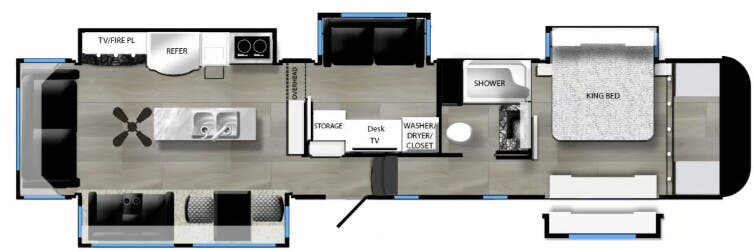 View 2025 Luxe Elite 42MD complete specs and manufacturer brochures