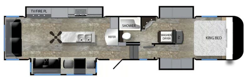 View 2025 Luxe Elite 42RL complete specs and manufacturer brochures