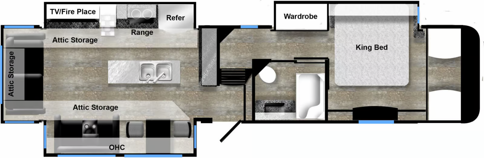 View 2025 Luxe Gold 38GLS complete specs and manufacturer brochures