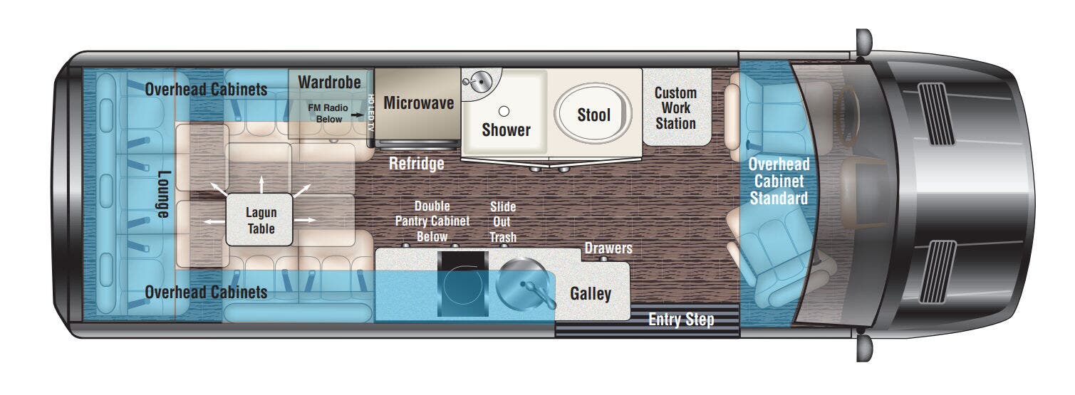 View 2025 Midwest Passage RV MD2 complete specs and manufacturer brochures